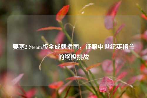 要塞2 Steam版全成就指南，征服中世纪英格兰的终极挑战