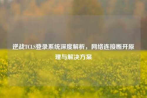 逆战TCLS登录系统深度解析， *** 连接断开原理与解决方案