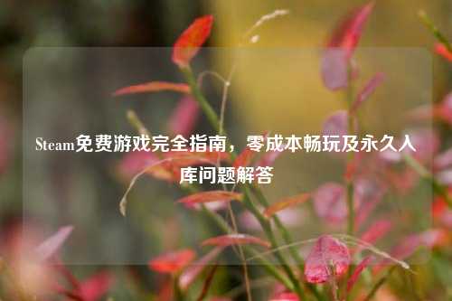 Steam免费游戏完全指南，零成本畅玩及永久入库问题解答