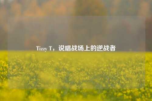 Tizzy T,说唱战场上的逆战者