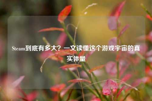 Steam到底有多大？一文读懂这个游戏宇宙的真实体量
