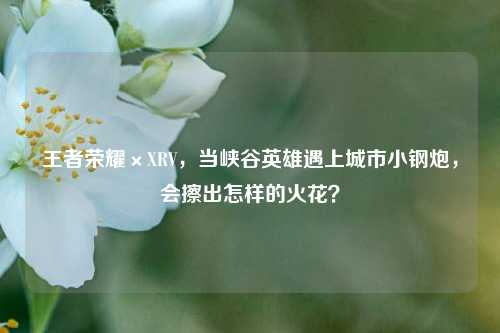 王者荣耀×XRV,当峡谷英雄遇上城市小钢炮,会擦出怎样的火花?