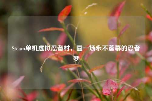 Steam单机虚拟忍者村,圆一场永不落幕的忍者梦